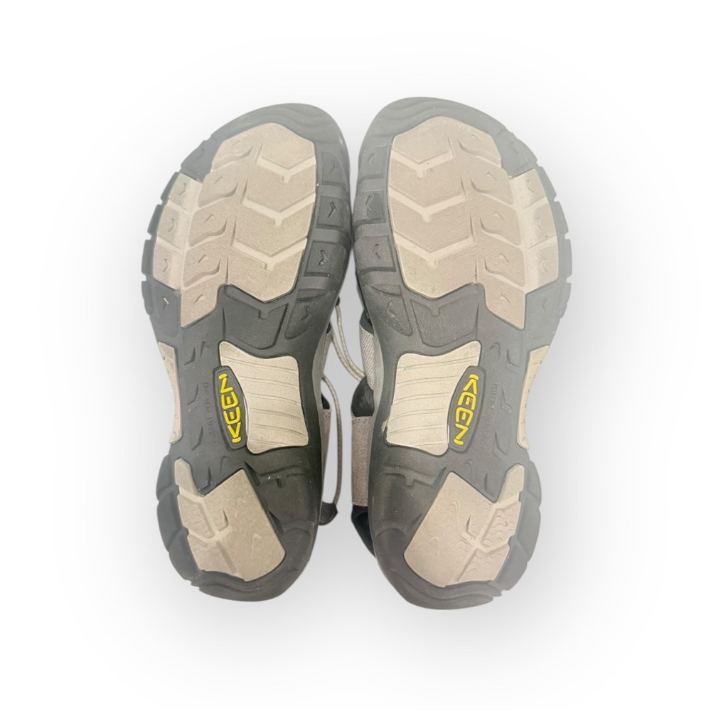 KEEN Men's Newport H2 Waterproof Sandals Grey Black Yellow Size 10 hiking - Picture 10 of 10